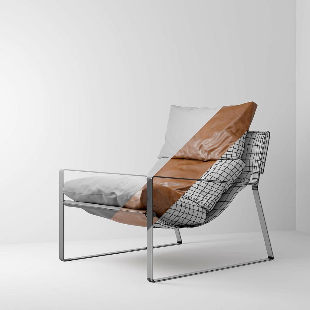 Wizualizacja 3D Grafika Ilustracja Zdjęcie Animacja Przykład Obraz Krzesło Produktów Wizualizacjewizualizacja architektonicznaa model