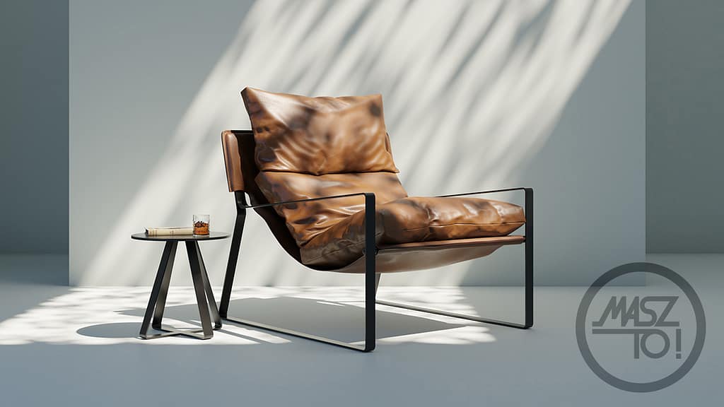 Wizualizacja 3D Grafika Ilustracja Zdjęcie Animacja Przykład Obraz Fotel Wizualizacje